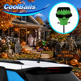 Coolballs Cool Franky Car Antenna Topper - Thin Antenna Fit
