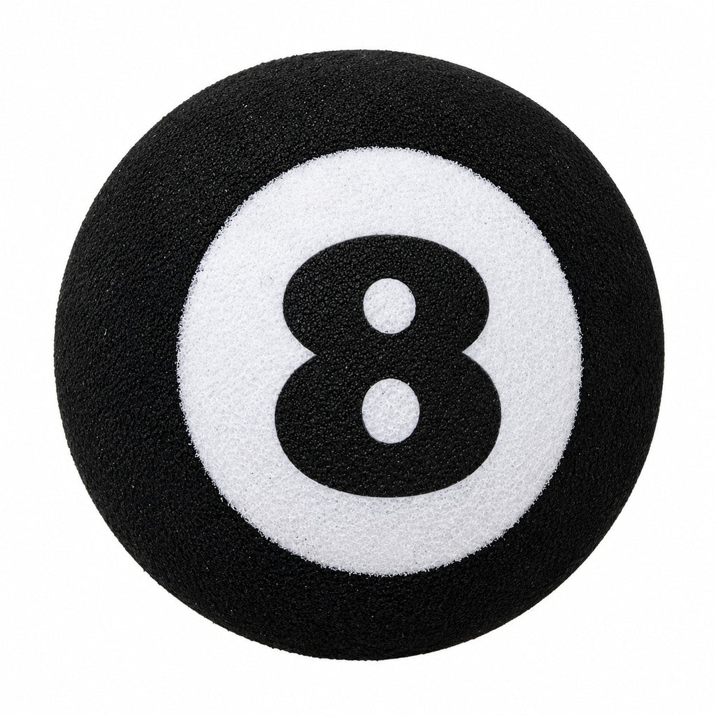 Coolballs Cool 8 Ball Pool Billiards Antenna Topper - Thick Fat Antenna Fit
