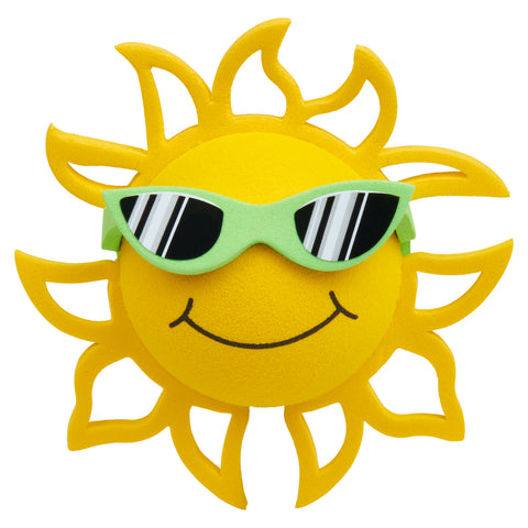 Coolballs California Sunshine (Green Shades) Car Antenna Topper - Thin Antenna Fit