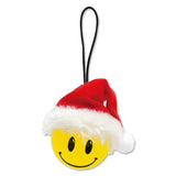 HappyBalls Winter Happy Santa Car Antenna Topper - Thin Antenna Fit