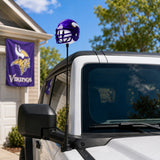 Minnesota Vikings Car Antenna Topper (NFL Football) - Thin Antenna Fit