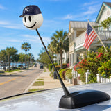 Retro 2012 New York Yankees Car Antenna Topper (MLB Baseball) - Thin Antenna Fit