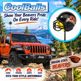 Vintage 2000 Oregon State Beavers Antenna Topper (College Football) - Thin Antenna Fit