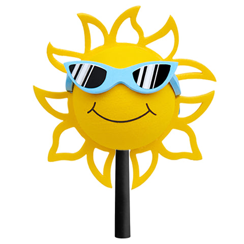 Coolballs California Sunshine (Blue Shades) Car Antenna Topper - Thick Antenna Fit