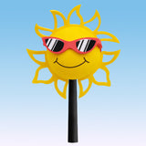 Coolballs California Sunshine Car Antenna Topper (Red Shades) - Thick Fat Antenna Fit