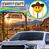 Tenna Tops Cute Cowgirl Car Antenna Topper - Thin Antenna Fit