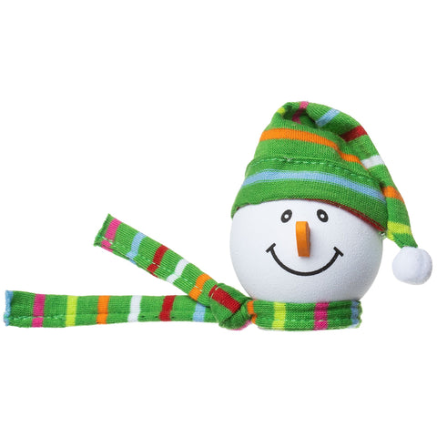 Tenna Tops Snowman Winter Hat & Scarf Car Antenna Topper (Green) - Thick Antenna Fit