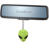 Coolballs Green Alien Car Antenna Topper