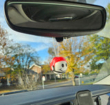 *Carolina Hurricanes Hanging Rear-View Mirror Car Charm Dangler (NHL Hockey)