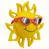 Coolballs California Sunshine Car Antenna Topper (Red Shades) - Thick Fat Antenna Fit