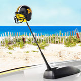 Missouri Tigers Helmet Head Team Car Antenna Topper / Mirror Dangler / Desktop Bobble Buddy (College Football)(Yellow Face)