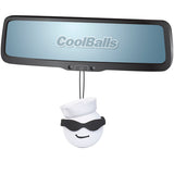 Coolballs Cool Navy Car Antenna Topper - Thick Antenna Fit