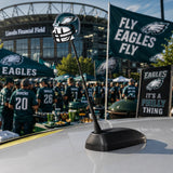 Philadelphia Eagles Car Antenna Topper  (NFL Football) - Thin Antenna Fit