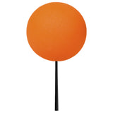 Coolballs Plain Orange Car Antenna Ball - Thin Antenna Fit