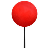 Coolballs Plain Red Car Antenna Ball - Thin Antenna Fit