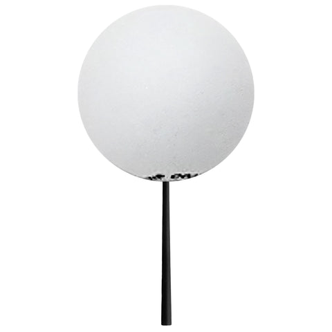 Coolballs Plain White Car Antenna Ball - Thin Antenna Fit