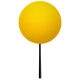 Coolballs Plain Yellow Car Antenna Ball - Thin Antenna Fit