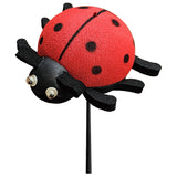 Cooltoppers Cute Ladybug Antenna Topper - Thin Antenna Fit