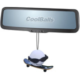 Coolballs "Cool Shred Dog" Skater Boy Car Antenna Topper - Thin Antenna Fit