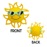 Coolballs California Sunshine (Green Shades) Car Antenna Topper - Thick Fat Antenna Fit