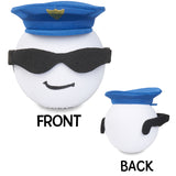 Coolballs "Cool Cop" Car Antenna Topper / Mirror Dangler / Dashboard Buddy (Auto Accessory)