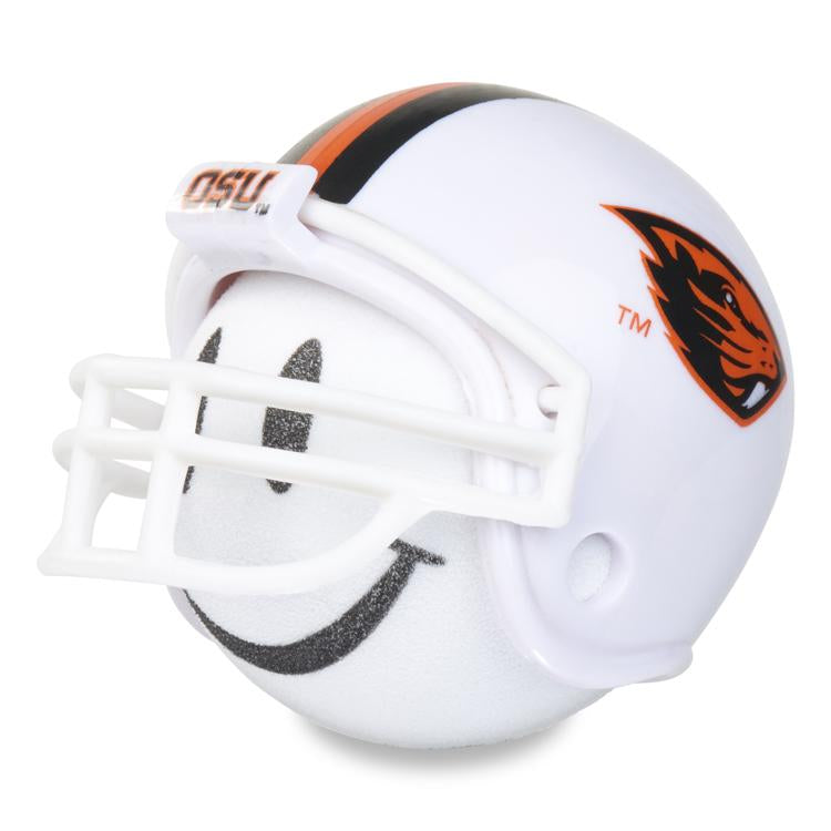 Oregon State Beavers Antenna Topper / Mirror Dangler / Auto Dashboard Buddy (White Smiley) (College Football)