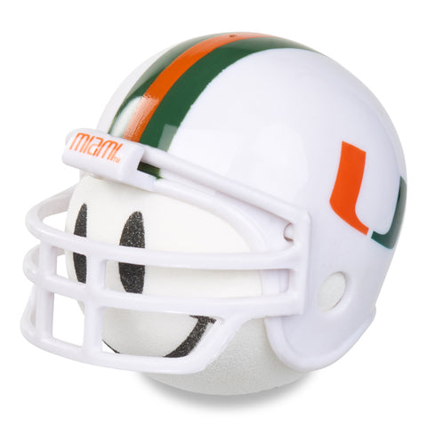 Miami Hurricanes Helmet Car Antenna Topper / Mirror Dangler / Auto Dashboard Accessory (College Football)