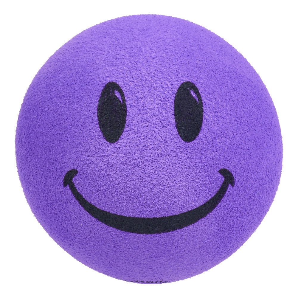 ..HappyBalls Happy Smiley Face Car Antenna Topper (Purple)