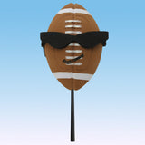 Coolballs Cool Football w/ Sunglasses Antenna Topper / Mirror Dangler / Dashboard Buddy (Car Accessory)