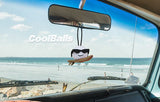 Coolballs "Cool Wahini" Surfing Surfer Girl Car Antenna Topper / Cute Dashboard Accessory