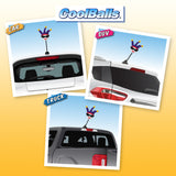 Coolballs Cool Jesterette Car Antenna Topper / Mirror Dangler / Cute Dashboard Buddy (Auto Accessory)