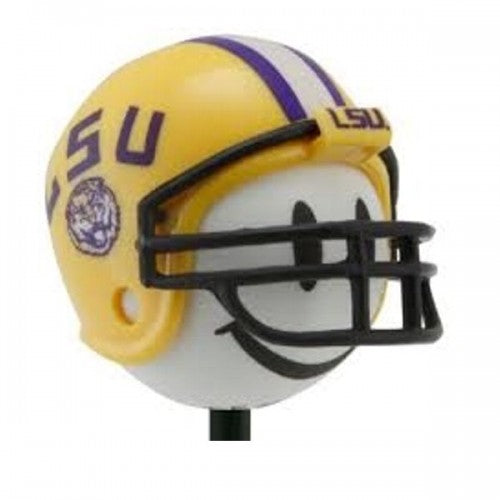 LSU Tigers Helmet Head Car Antenna Topper / Desktop Bobble Buddy (College Football)