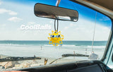 Coolballs California Sunshine Car Antenna Topper / Mirror Dangler / Auto Dashboard Accessory (Blue Shades)