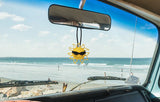 Coolballs California Sunshine Car Antenna Topper / Mirror Dangler / Auto Dashboard Accessory (Black Shades)