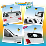 HappyBalls Cowboy Car Antenna Topper / Auto Mirror Dangler / Dashboard Accessory