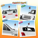 Tenna Tops "Lucky" Ladybug Car Antenna Topper / Mirror Dangler / Cute Dashboard Accessory (3.5" Height)