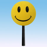 ...HappyBalls Happy Smiley Face Car Antenna Topper / Auto Dashboard Accessory (Yellow)