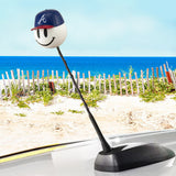 Atlanta Braves Hat Car Antenna Topper / Mirror Dangler / Auto Dashboard Accessory (MLB Baseball)