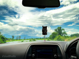 Coolballs Black Fresian Horse Car Antenna Topper/Auto Mirror Dangler/Cute Dashboard Accessory