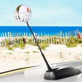 Miami Hurricanes Helmet Car Antenna Topper / Mirror Dangler / Auto Dashboard Accessory (College Football)