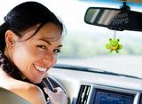 Tenna Tops "Hoppy" the Frog Car Antenna Topper / Mirror Dangler / Cute Dashboard Accessory (Green)
