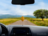 Coolballs Cool Yellow Gold Football Antenna Topper / Mirror Dangler / Dashboard Buddy (Car Accessory)