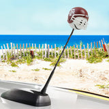 Texas A&M Aggies Football Car Antenna Topper / Mirror Dangler / Dashboard Buddy (White Smiley)